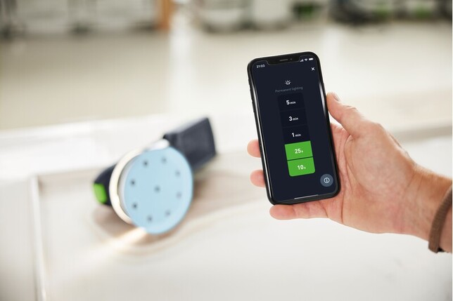 FESTOOL 577736 Akumulátorová excentrická bruska ETSC 2 125 4,0 I-Plus