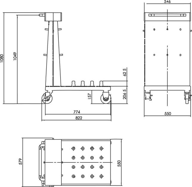 Vozík na náradie 6425WW AMF