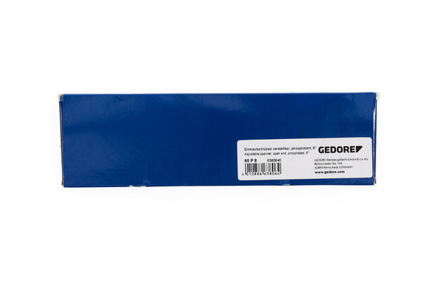 GEDORE 60 P 8 Kľúč jednostranný, nastaviteľný 8"