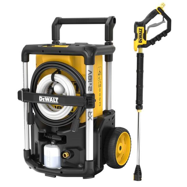 Čistič tlakový 2x18V 110Bar bez AKU  DCMPW1600N