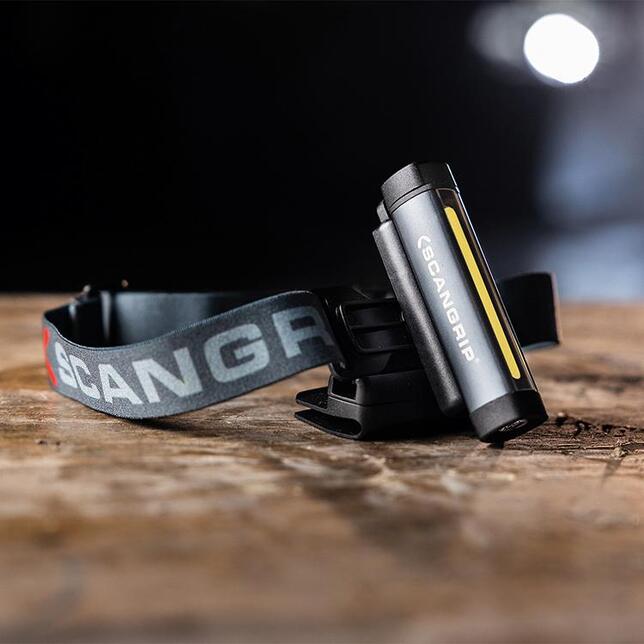 SCANGRIP Akumulátorová čelovka Flex Wear Kit 75-150 Lumen Scangrip