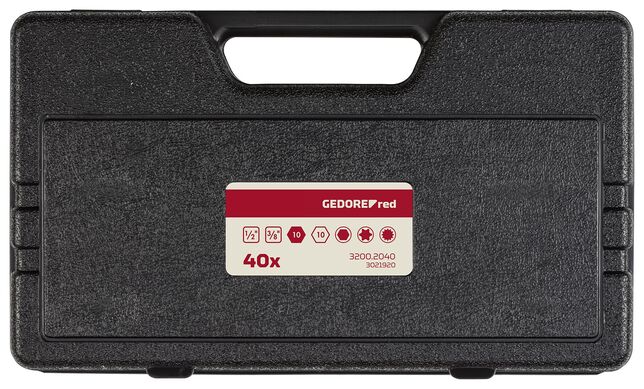 GEDORE RED Sada bitov 10mm SK / XZN / TORX 40 diel R35003040 Gedore Red