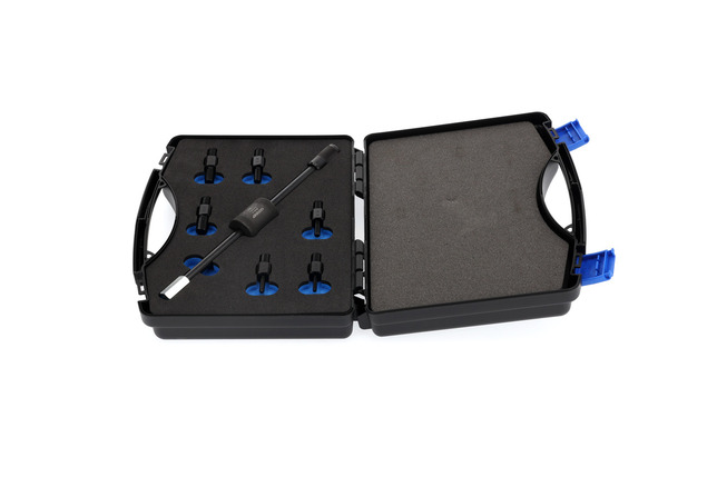 GEDORE 1.81/K-1 Sada závitových adaptérů s kladivem 200 g, 7-dílná