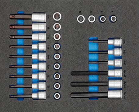 GEDORE Sada náradia 308 diel moduly TS-308 Gedore
