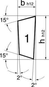 WILKE Polotovar HSS Co10 12x3x120mm plochý tvar L1 WN Wilke