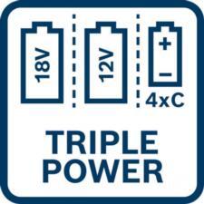 BOSCH EXPERT EXLL18V-120-33CG - Akumulátorový líniový laser sólo - 0601065B01