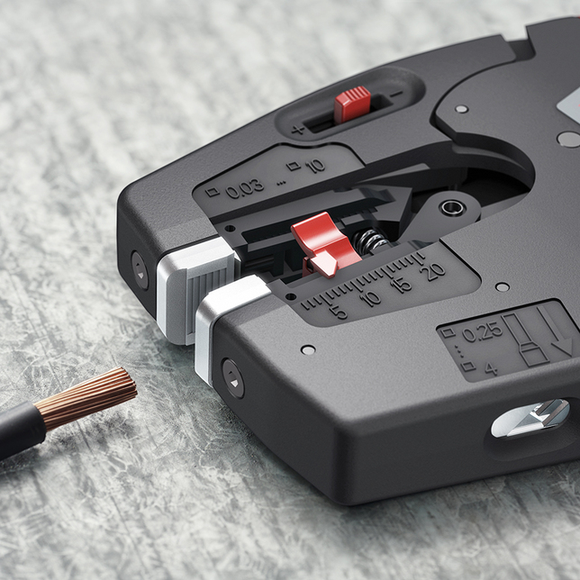 KNIPEX 12 72 190 SB NexStrip® s protišmykovými plastovými úchopmi 190 mm