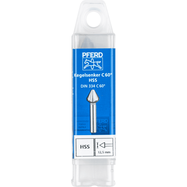 PFERD TOOLS Vrtacie a ponorné nástroje KES HSS DIN 334 C60° 12,5