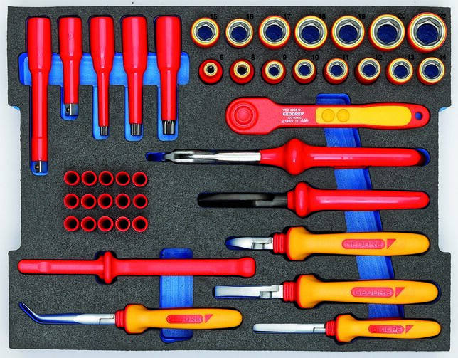 GEDORE 1100-1094 Nástrojová súprava VDE HYBRID v L-BOXX 136