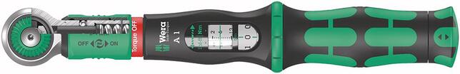 WERA Kľúč momentový 1/4" 2-12 Nm A1 Safe-Torque Wera