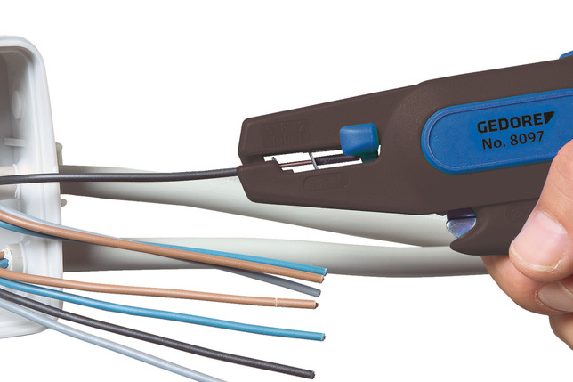 GEDORE 8097 Automatické kliešte na odizolovanie 0,2-6 mm², 200 mm
