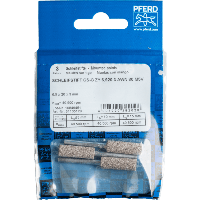 PFERD TOOLS Naložené body CS-G ZY 6,920 3 AWN 80 M5V