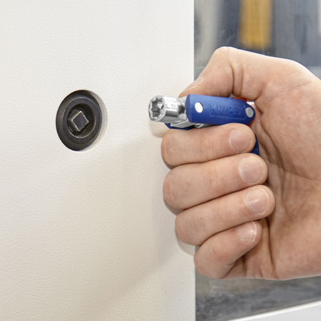 KNIPEX 00 11 06 V03 Kľúč na rozvodnú skriňu „DoubleJoint“  62 mm