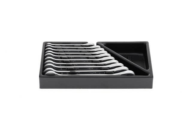 GEDORE 1500 ES-7 R Sada plochých a očkových kľúčov s očkovou ráčnou v module 1/3 ES