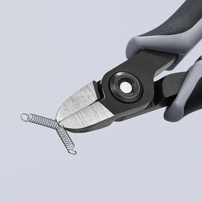 KNIPEX 79 12 125 ESD Presné bočné cvikacie kliešte ESD pre elektroniku s multi-komponentnými úchopmi