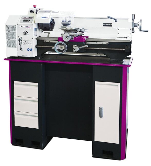 OPTIMUM Stolný sústruh OPTIturn TU 2406 V