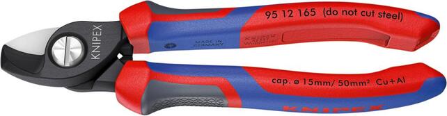 Kabelschere mit Mehrkomponenten-Griffen 165mm KNIPEX