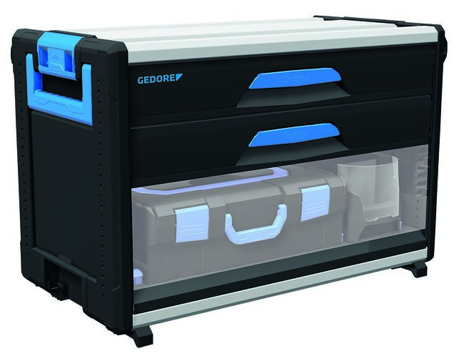GEDORE 1110 WM 321 WorkMo B3, 2 zásuvky H6, komora na L-BOXX/S-BOXX
