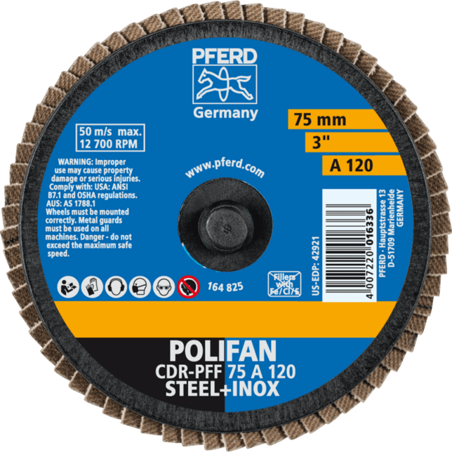 PFERD TOOLS COMBIDISC Brúsky CDR PFF 75 A 120