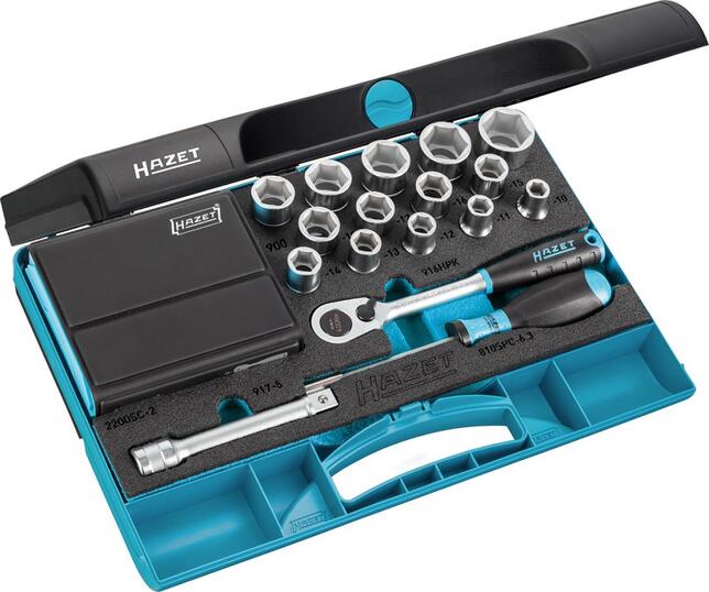 HAZET Sada gola 1/4" + 1/2" 68 diel 916HPK Hazet
