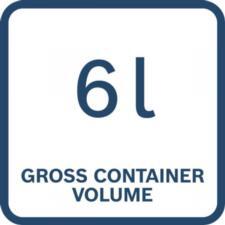 BOSCH GAS18V-6LS - Aku vysavač sólo - 06019K2100