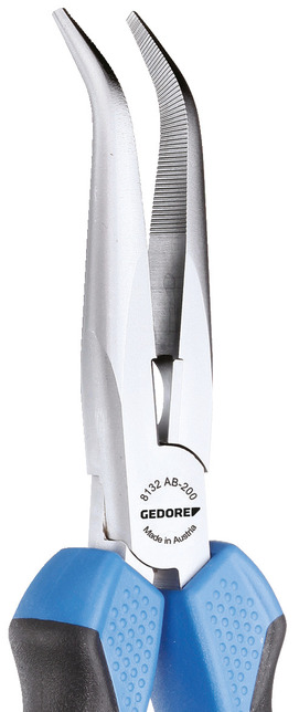GEDORE 8132 AB-160 JC Ploské a okrúhle kliešte 160 mm 2K-Griff