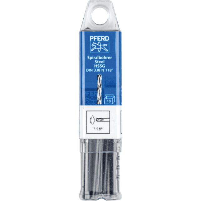 PFERD TOOLS Vrtacie a ponorné nástroje SPB DIN 338 HSSG N 3,5 OCEĽ