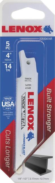 List pilový 102x19x0,9mm 14Z / 1 / bal. 5ks LENOX