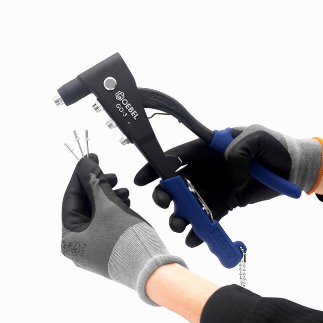 GOEBEL Ručný nitovač Go-3 takt 8mm 2,4-4,8mm Goebel