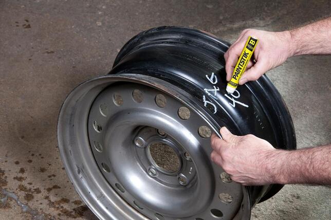 MARKAL Popisovač permanentný Painstik Original B biely Markal