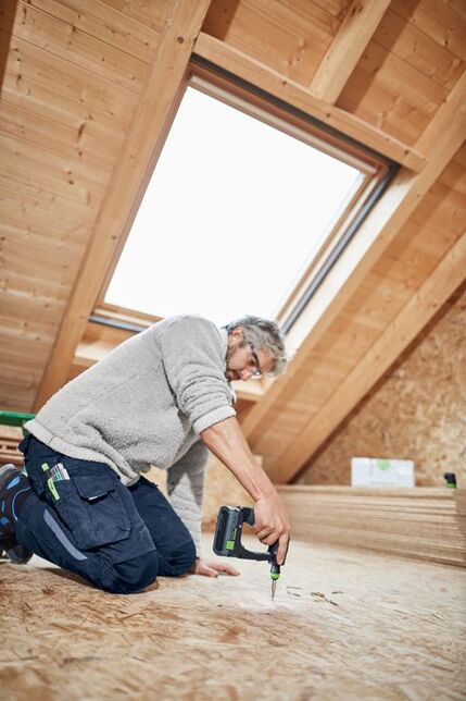 FESTOOL Akumulátorový vrtací šroubovák CXS 18 TBX4,0 I-Plus