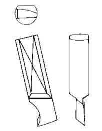 Nôž náhradný pre vykružovač 00 / 00a 422 VHM GFS