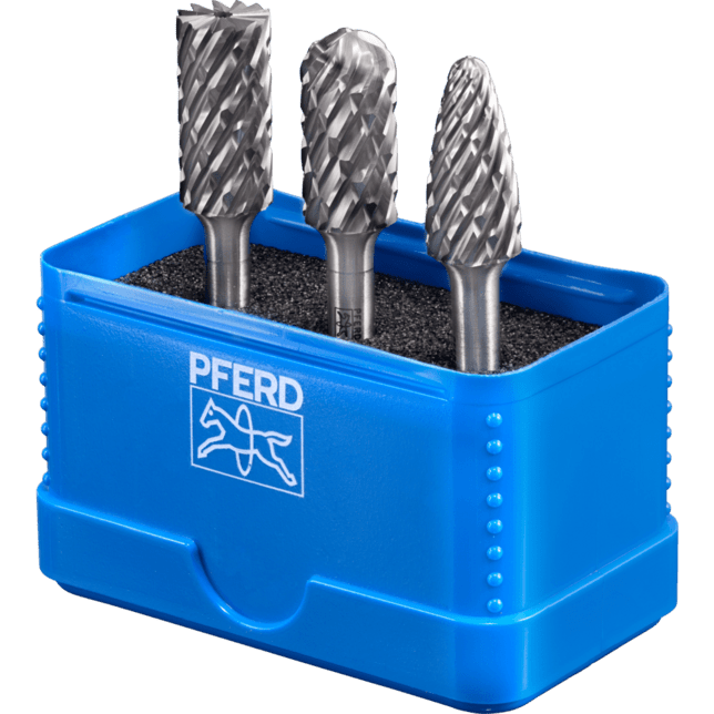 PFERD TOOLS karbidové frézy 1807 OCEĽ 3TLG