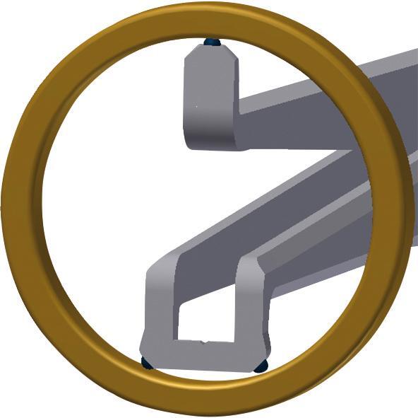 Kroeplin Hrúbkomer vnútorný 10-20mm A / D m, 3 P, Kroplin