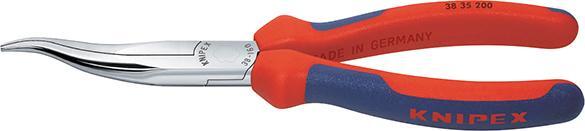 KNIPEX Klešte pologulaté 200mm pro mechaniky zahnuté Cr / 3835200 Knipex