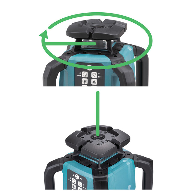 MAKITA SKR001Z - Akkumulátoros forgó lézer akkumulátor és töltő nélkül