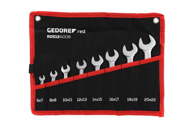 GEDORE RED Sada kľúčov vidlicových 8 diel 6 - 22mm R0512 R05126008 Gedore Red