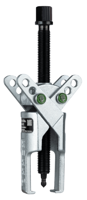 KUKKO 14-03 | 2-ramenný sťahovák s úzkymi, samocentrovacími, krížovými ramenami, až 140 mm rozpäť, 160 mm 