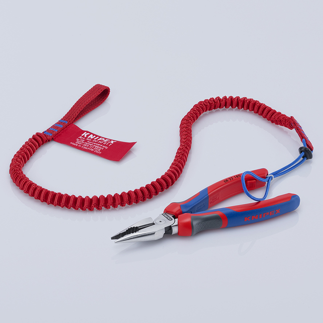 KNIPEX 00 62 10 TR TetheredTool Clips červená (10 kusov)  30 mm