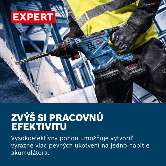 BOSCH EXPERT EXBH18V-32F - Akumulátorové vŕtacie kladivo s upínaním SDS plus sólo - 0611922101
