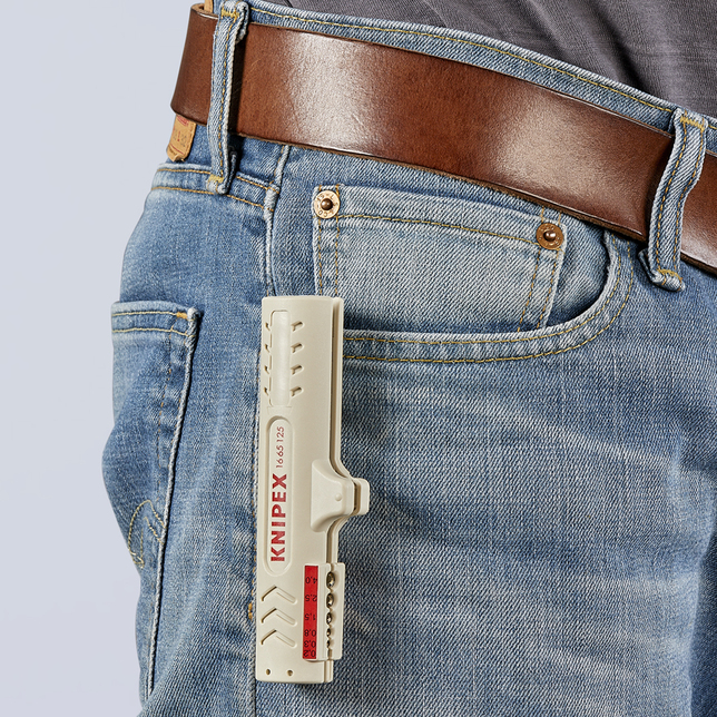 KNIPEX 16 65 125 SB Odizolovacie náradie na dátové káble  125 mm