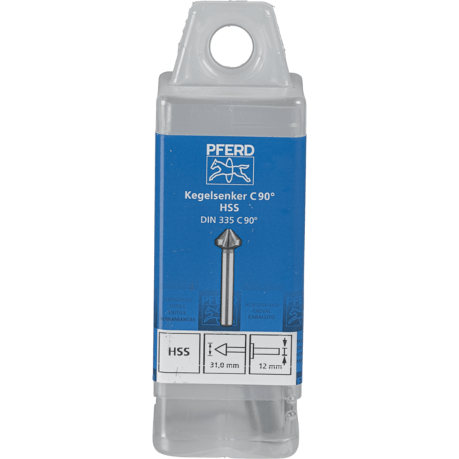 PFERD TOOLS Vrtacie a ponorné nástroje KES HSS DIN 335 C90° 31,0