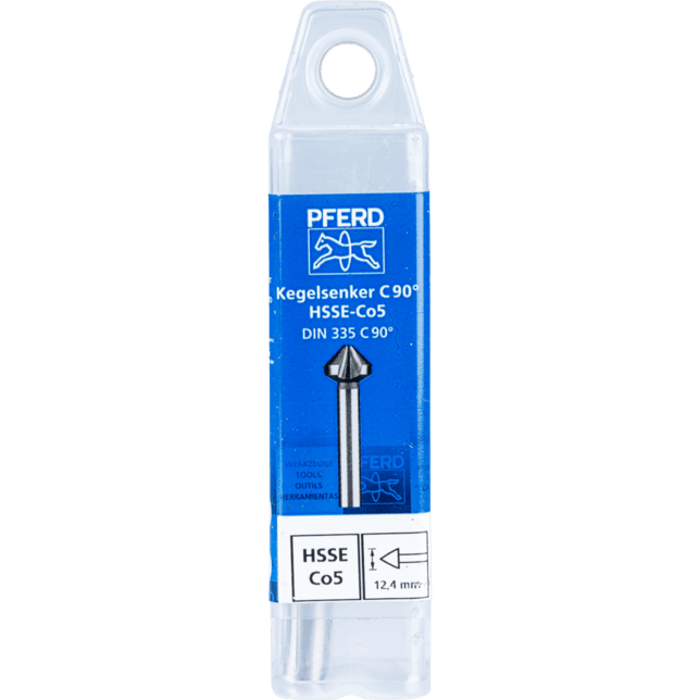 PFERD TOOLS Vrtacie a ponorné nástroje KES HSSE DIN 335 C90° 12,4