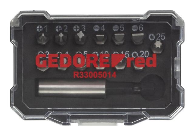 GEDORE RED Sada bitov 1/4" 14 diel R33005014 Gedore Red