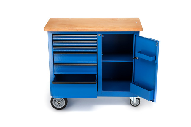 GEDORE 1504 0321 Pohyblivý pracovný stôl so 6 zásuvkami