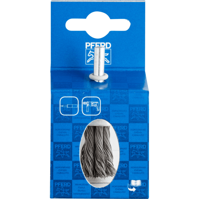 PFERD TOOLS Štandardné nasadené koncové kefy POS PBG 1919/6 ST 0,35