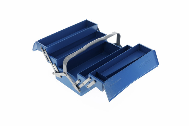 GEDORE 1265 L Nástrojová skrinka, prázdna, 5 priehradiek 210x420x225 mm