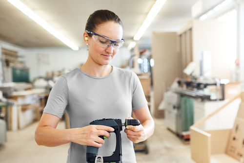 FESTOOL Akumulátorový vrtací šroubovák CXS 18 TBX4,0 I-Plus