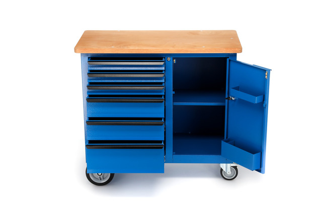 GEDORE 1504 0321 Pohyblivý pracovný stôl so 6 zásuvkami