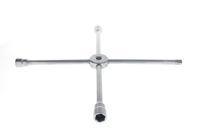 GEDORE 28 LRV Kľúč krížový na nákladné autá 27x30x32x3/4" 4-hranný 750x750 mm